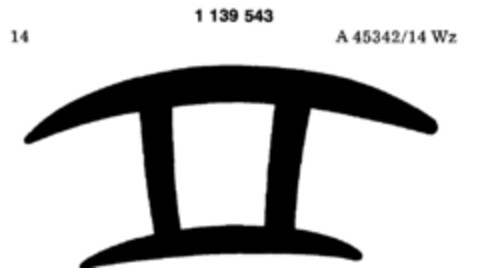 1139543 Logo (DPMA, 25.10.1988)