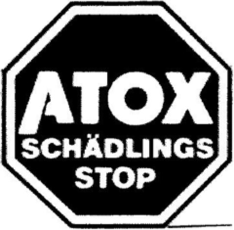 ATOX SCHÄDLINGS STOP Logo (DPMA, 16.06.1994)