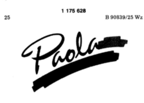 Paola Logo (DPMA, 09/20/1990)