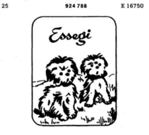 Essegi Logo (DPMA, 07.03.1973)