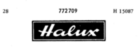 Halux Logo (DPMA, 19.08.1958)