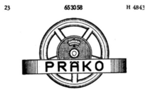 PRÄKO Logo (DPMA, 09/04/1952)