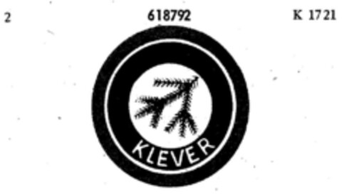 KLEVER Logo (DPMA, 27.09.1950)