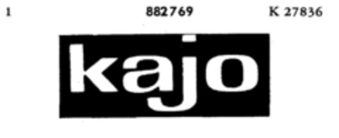 kajo Logo (DPMA, 19.10.1967)