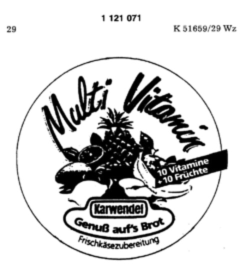 Multi Vitamin Logo (DPMA, 04.09.1987)