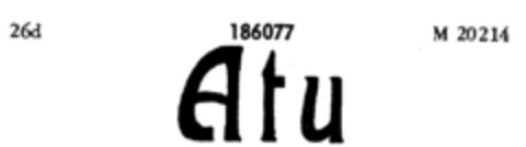 Atu Logo (DPMA, 11.12.1912)