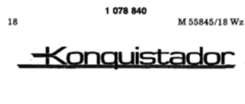 Konquistador Logo (DPMA, 19.12.1984)