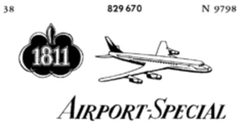 AIRPORT-SPECIAL 1811 Logo (DPMA, 17.02.1966)