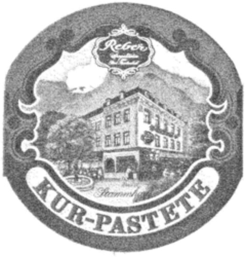 KUR-PASTETE Logo (DPMA, 20.09.1985)