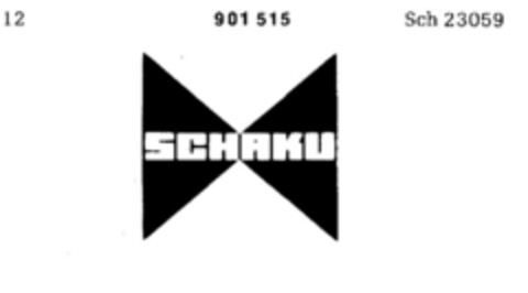 SCHAKU Logo (DPMA, 13.10.1971)