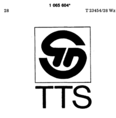 TTS Logo (DPMA, 09.05.1984)