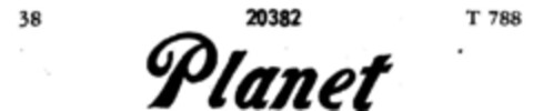 Planet Logo (DPMA, 24.09.1896)