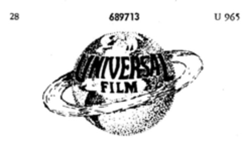 UNIVERSAL FILM Logo (DPMA, 23.07.1955)