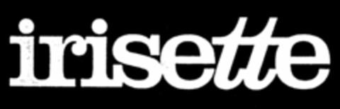 irisette Logo (DPMA, 19.02.1964)