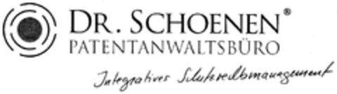 DR. SCHOENEN PATENTANWALTSBÜRO Integratives Schutzrechtsmanagement Logo (DPMA, 25.02.2008)