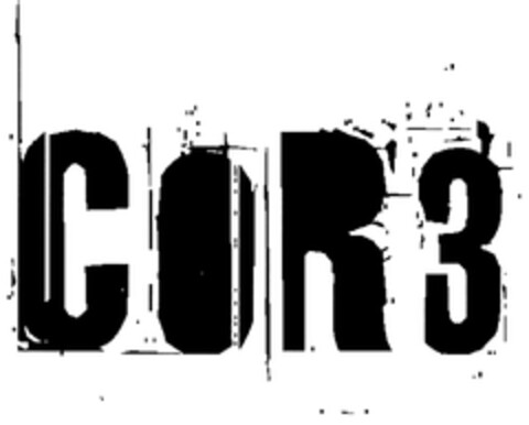 COR3 Logo (DPMA, 10.06.2008)