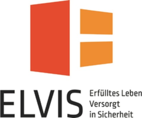 ELVIS Erfülltes Leben Versorgt in Sicherheit Logo (DPMA, 05/26/2021)