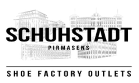SCHUHSTADT PIRMASENS SHOE FACTORY OUTLETS Logo (DPMA, 24.07.2023)