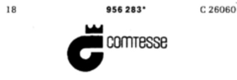 comtesse Logo (DPMA, 24.12.1976)