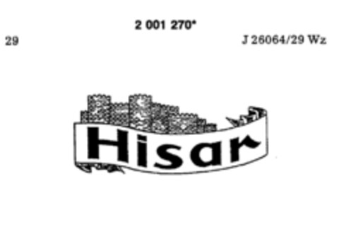 Hisar Logo (DPMA, 01.02.1991)