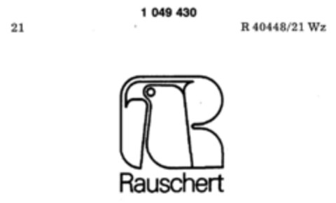 Rauschert Logo (DPMA, 10/28/1982)