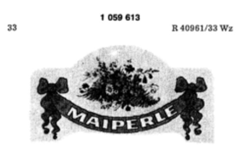 MAIPERLE Logo (DPMA, 25.04.1983)