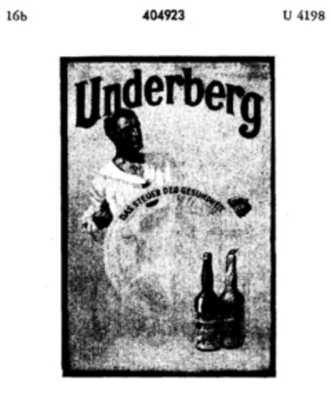 Underberg Logo (DPMA, 07.11.1928)