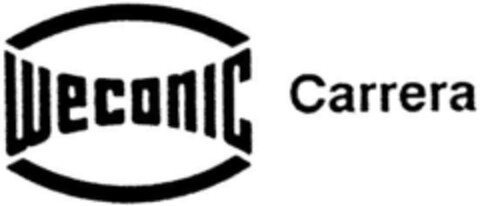 WECONIC CARRERA Logo (DPMA, 01/28/1988)