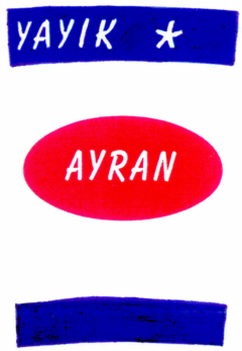 YAYIK AYRAN Logo (DPMA, 25.04.2000)