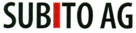 SUBITO AG Logo (DPMA, 18.05.2000)