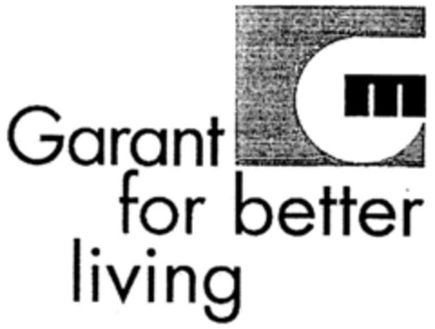 Garant for better living Logo (DPMA, 09/07/2000)