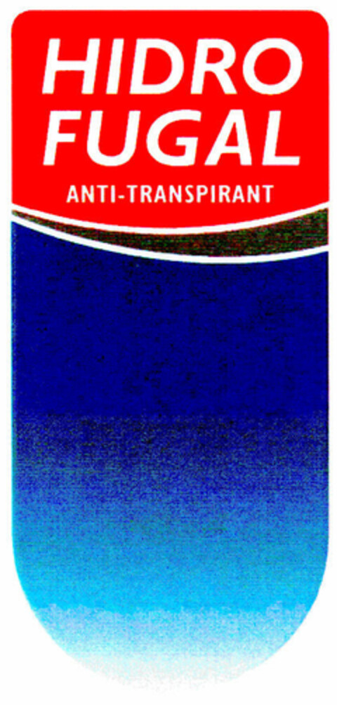 HIDRO FUGAL ANTI-TRANSPIRANT Logo (DPMA, 06/27/2001)
