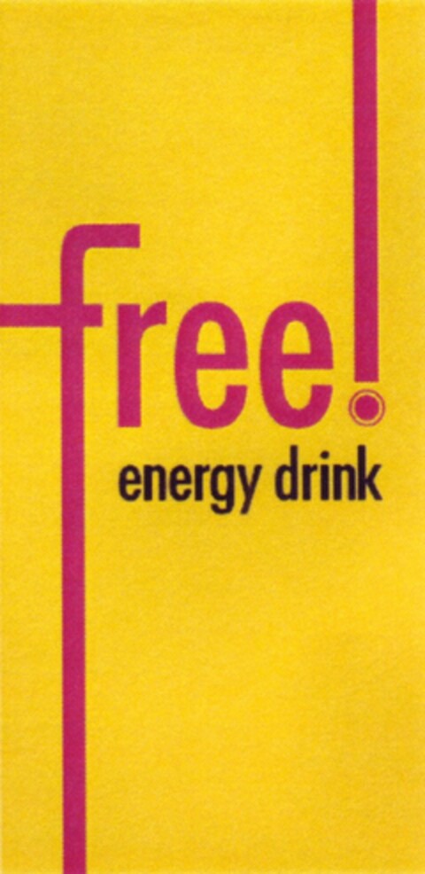 free! energy drink Logo (DPMA, 10.01.2008)