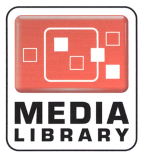 MEDIA LIBRARY Logo (DPMA, 09/15/2008)