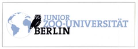 JUNIOR ZOO-UNIVERSITÄT BERLIN Logo (DPMA, 03.08.2009)