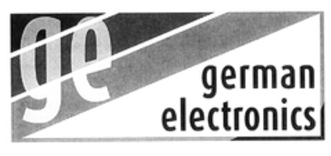 ge german electronics Logo (DPMA, 10.12.2009)