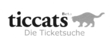 ticcats Die Ticketsuche Logo (DPMA, 27.09.2010)