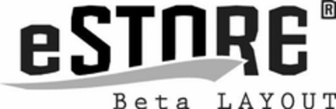 e-STORE Beta LAYOUT Logo (DPMA, 24.07.2012)