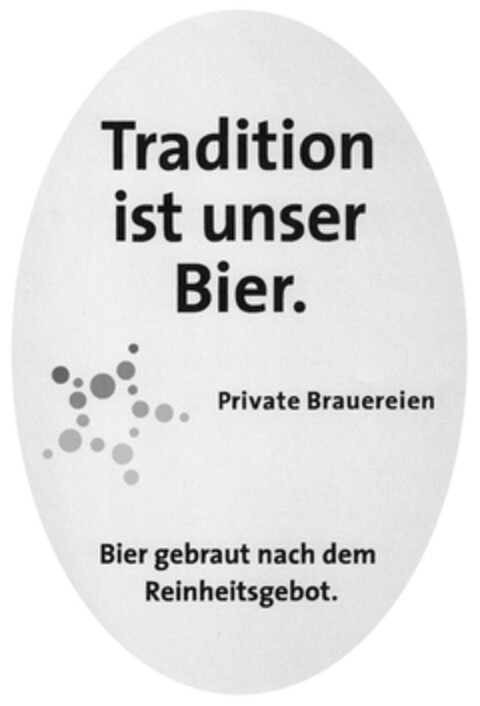 Tradition ist unser Bier. Logo (DPMA, 08.10.2012)