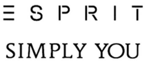 ESPRIT SIMPLY YOU Logo (DPMA, 28.08.2014)