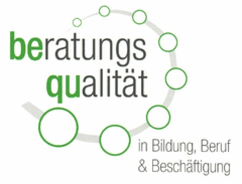 beratungs qualität in Bildung, Beruf & Beschäftigung Logo (DPMA, 22.11.2014)