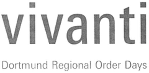 vivanti Dortmund Regional Order Days Logo (DPMA, 05.02.2015)