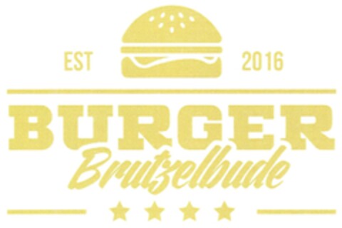 EST 2016 BURGER Brutzelbude Logo (DPMA, 04.06.2016)