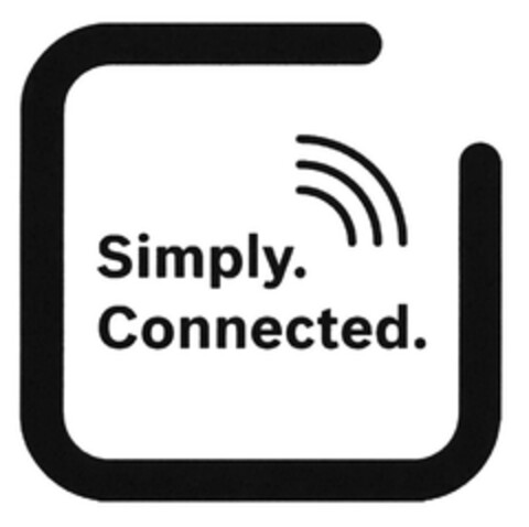 Simply. Connected. Logo (DPMA, 23.03.2017)