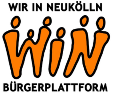 BÜRGERPLATTFORM WIN WIR IN NEUKÖLLN Logo (DPMA, 04.04.2018)