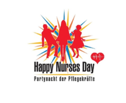 Happy Nurses Day Partynacht der Pflegekräfte Logo (DPMA, 18.07.2018)