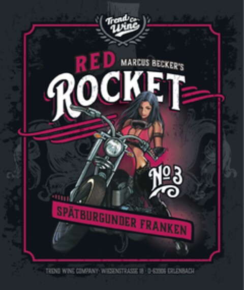 RED ROCKET SPÄTBURGUNDER FRANKEN Logo (DPMA, 27.02.2020)