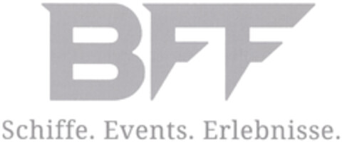 BFF Schiffe. Events. Erlebnisse. Logo (DPMA, 14.12.2021)