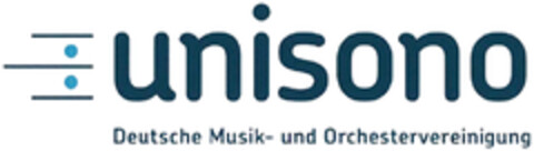 unisono Deutsche Musik- und Orchestervereinigung Logo (DPMA, 03.05.2022)