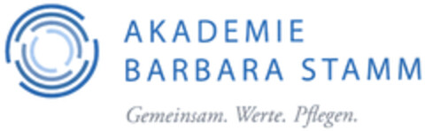 AKADEMIE BARBARA STAMM Gemeinsam. Werte. Pflegen. Logo (DPMA, 27.11.2023)